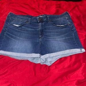 Blue Jean shorts